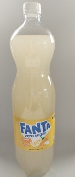 Fanta lemon cytrynowa 1,25 L zero cukru 