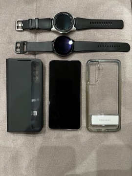 Samsung Galaxy S21 8/256 + 2 Smartwatche Samsung