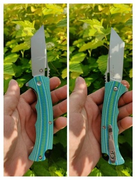 Nóż SixLeaf SL-01 Blue Tanto