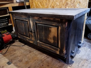 szafka oczyszczona drewno oszlifowana do malowania