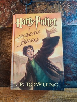 Harry Potter i Insygnia Śmierci J. K. Rowling oprawa twarda oryg. wydanie