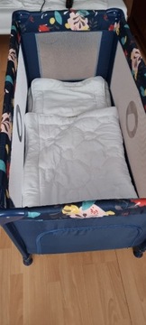 Łóżeczko dziecięce +kołderka z poduszeczką+ matera