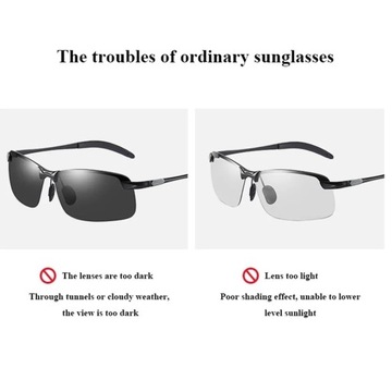 Okulary przeciwsłoneczne  FOTOCHROMOWE spolaryzow 