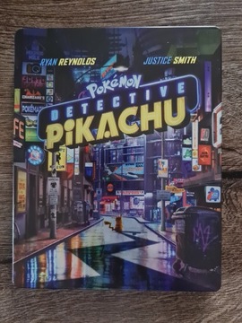 Pokémon Detektyw Pikachu 4K UHD Steelbook PL