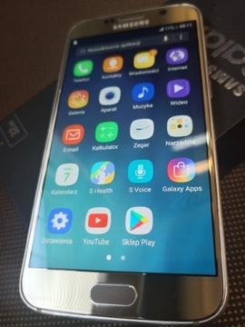 Samsung Galaxy S6, G920f Złoty, stan Bdb. 