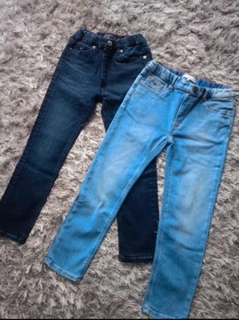 2 pary spodni jeans rurki Tommy Hilfiger denim 