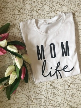 Koszulka Prezent na Dzień Matki dla Mamy Mom Life