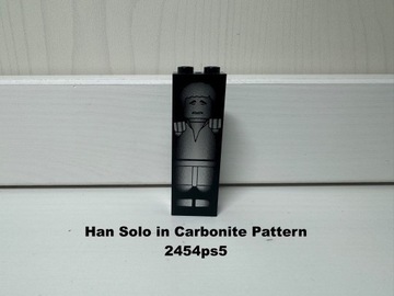 LEGO Star Wars; klocek LEGO 2454ps5 Han Solo in Carbonite