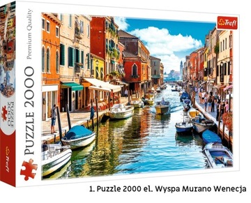 PUZZLE Trefl premium quality 2000 el RÓŻNE RODZAJE