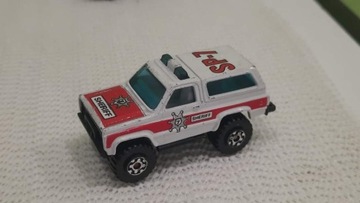 Matchbox 4x4 Chevy Blazer k-5 Sheriff 1983