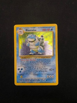 Karta Pokemon Blastoise 2/102 Base Set