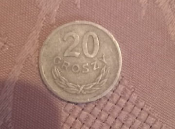 Moneta 20 gr z 1973r 