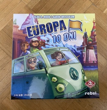 Europa w 10 dni - gra planszowa, wyd. Rebel, autor: Alan R. Moon