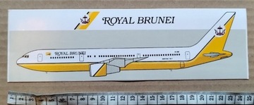 naklejka lotnictwo (7) Royal Brunei