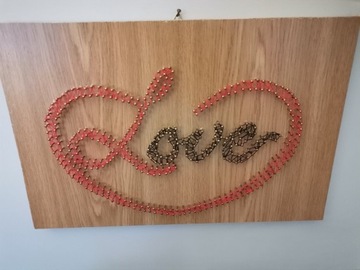 Obraz string art