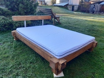 Łóżko drewniane 160x200- cena do negocjacji 