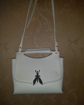 Torebka Patrizia Pepe borsa fly bianco