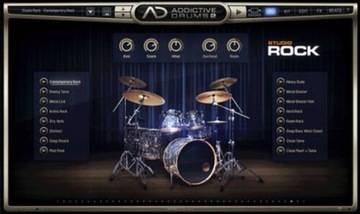 xln audio addictive drums 2 and studio rock licenc