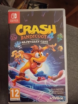 Crash Bandicoot 4 na Nintendo Switch