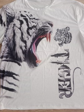 Koszulka t-shirt męski Tiger XL nowy