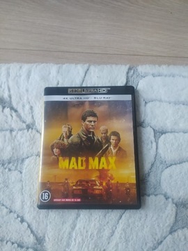 Mad Max 4k Blu ray Lektor