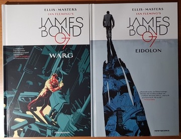 JAMES BOND 007 2 tomy: Warg & Eidolon Warren Ellis
