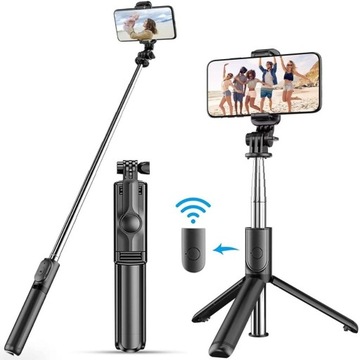 Selfie-stick Blukar 74cm czarny