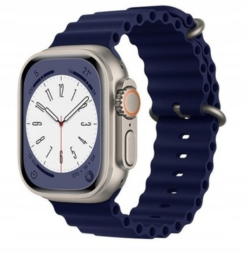 PASEK OCEAN APPLE WATCH 44/45/49MM Midnight Blue