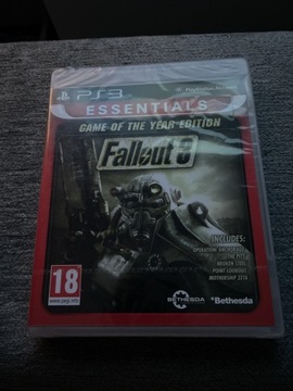 Nowa Fallout 3 Edycja GOTY PS3 Unikat