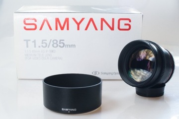 Samyang 85mm T1.5 VDSLR / Nikon 