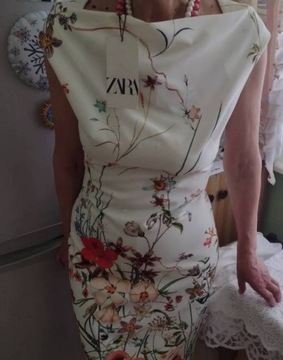 (38/M)Zara/Ekskluzywna sukienka ołówkowa z Madrytu