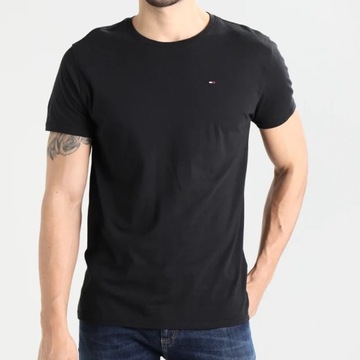 Tommy Jeans nowy t-shirt koszulka r. S czarny