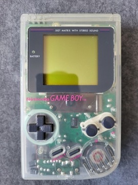Gameboy dmg-01 z pudełkiem i powerbank