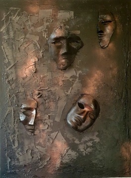 Obraz "maski" autor J. Ivaniczko
