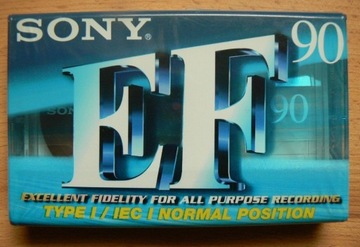 Kaseta Sony EF 90. Nowa w folii