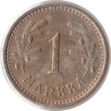 FINLANDIA, 1 marka 1939, KM# 30