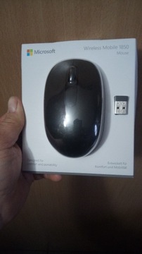 Microsoft 1850 Wireless Mobile Mouse Czarny