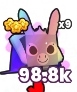 100x princess Donkey rainbow pet simulator 99