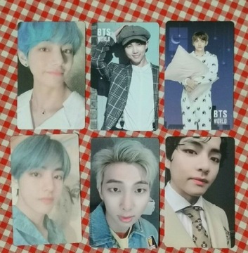 BTS oryginalne karty z albumów