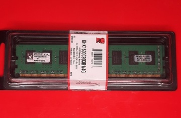 Pamięć Kingston ValueRAM, DDR3, 2 GB, 1333MHz, CL9