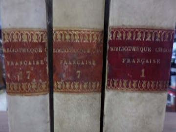 Stare książki Literatura Francuska 3-tomy