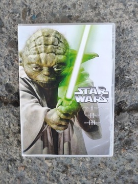 Gwiezdne Wojny Star Wars Dubbing PL dvd 3 części 