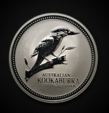 Kookaburra 2003 1 oz .999 Ag
