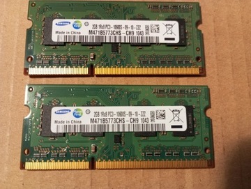 RAM Samsung 2x2GB PC3-10600 M471B5773CHS-CH9