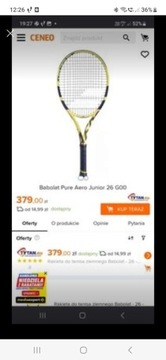 Rakieta babolat 26