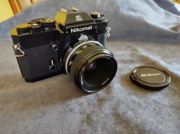 Nikomat EL Nikon Japan 50 mm analog sample