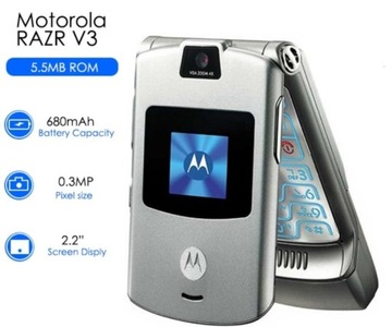 Motorola RAZR V3 2G Simlock Era Mini USB
