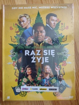 Film na dvd "Raz się żyje" płyta nowa w foli