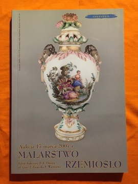 MALARSTWO RZEMIOSŁO KATALOG AUKCJI OSTOYA 2007