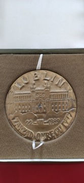 Medal Krajowa Wystawa Filatelistyczna Lublin 1989